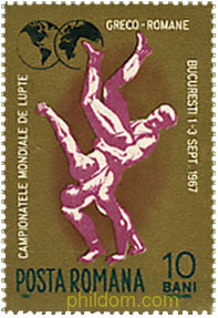 CAMPEONATOS DEL MUNDO DE LUCHA GRECO-ROMANA EN BUCAREST