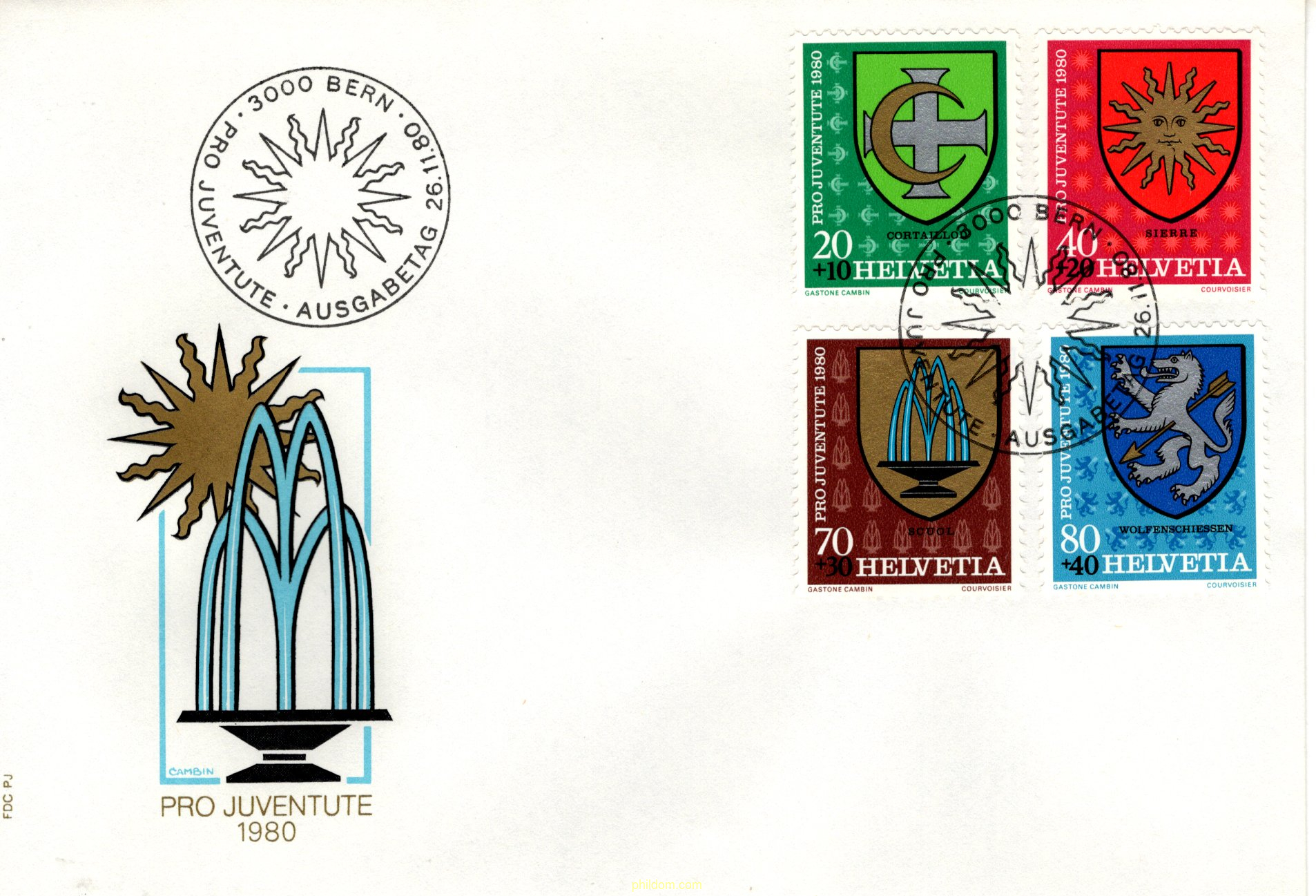 PRO JUVENTUD. ESCUDOS