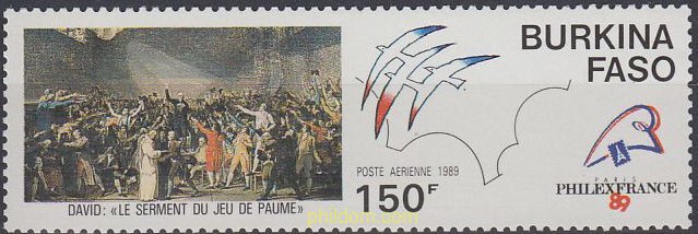 PHILEXFRANCE 89. EXPOSICION FILATELICA INTERNACIONAL. BICENTENARIO DE LA REVOLUCION FRANCESA
