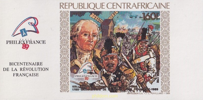 PHILEXFRANCE 89. EXPOSICION FILATELICA INTERNACIONAL. BICENTENARIO DE LA REVOLUCION FRANCESA