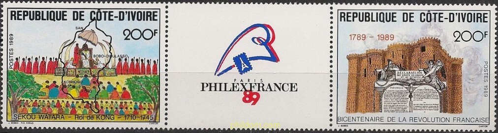 PHILEXFRANCE 89. BICENTENARIO DE LA REVOLUCION FRANCESA