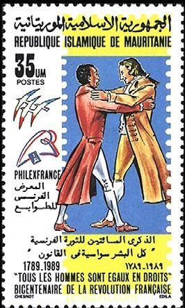 PHILEXFRANCE 89. BICENTENARIO DE LA REVOLUCION FRANCESA