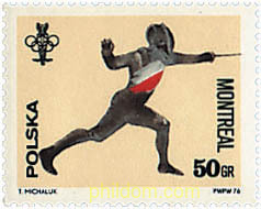 21 JUEGOS OLIMPICOS VERANO MONTREAL 1976