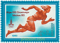22 JUEGOS OLIMPICOS VERANO MOSCU 1980