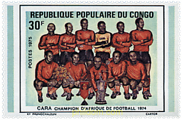 CARA. CAMPEON DE AFRICA DE FUTBOL EN 1974