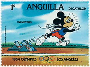 23 JUEGOS OLIMPICOS VERANO LOS ANGELES 1984