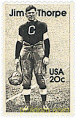 HOMENAJE AL ATLETA JIM THORPE
