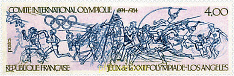 23 JUEGOS OLIMPICOS VERANO LOS ANGELES 1984