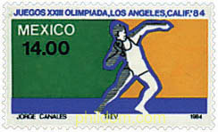 23 JUEGOS OLIMPICOS VERANO LOS ANGELES 1984