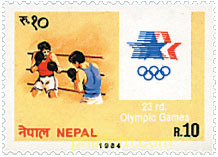 23 JUEGOS OLIMPICOS VERANO LOS ANGELES 1984