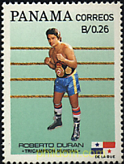 TRIPLE CAMPEON DEL MUNDO DE BOXEO. R.DURAN