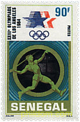 23 JUEGOS OLIMPICOS VERANO LOS ANGELES 1984