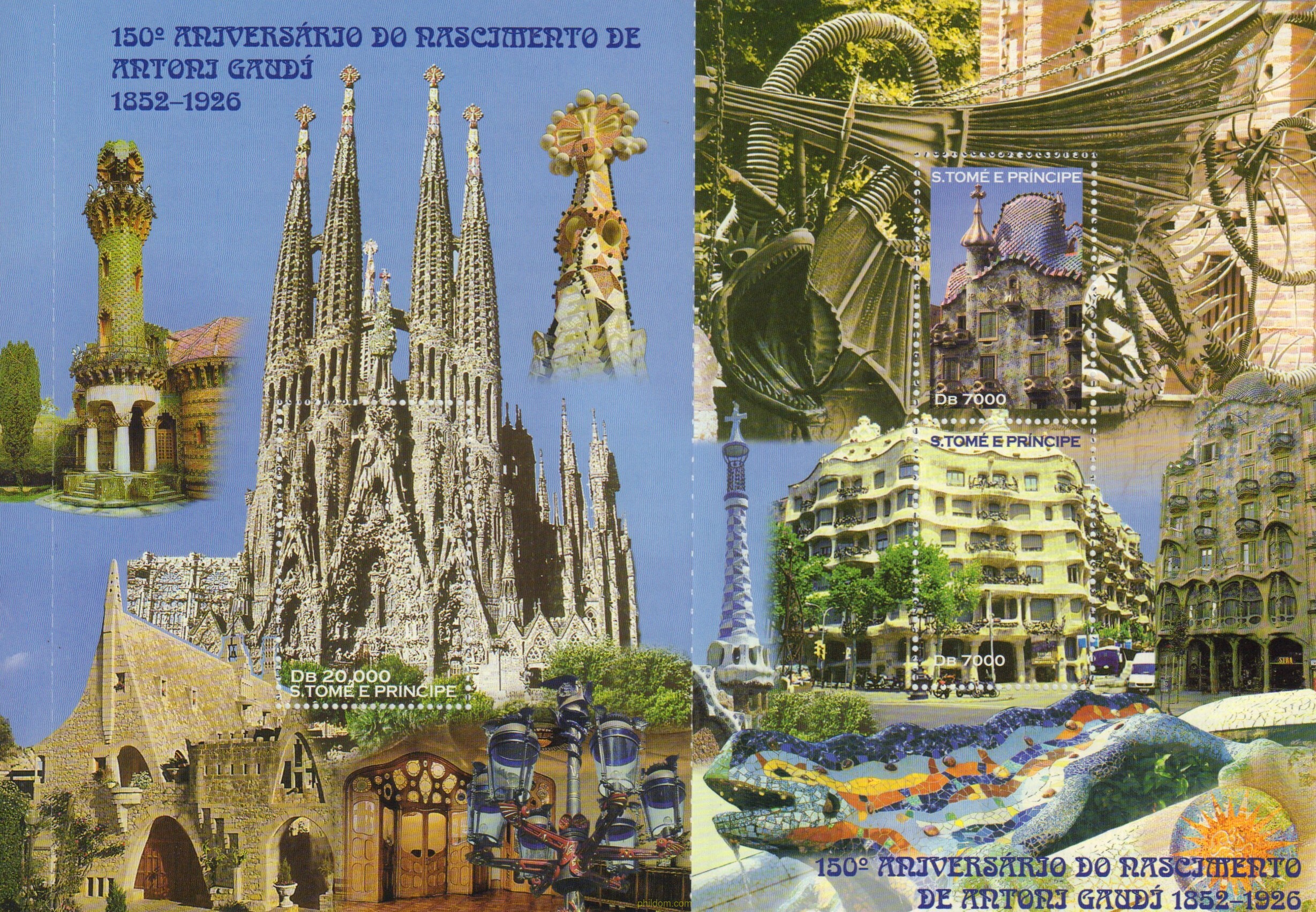 150 ANIVERSARIO DEL NACIMIENTO DE ANTONI GAUDI