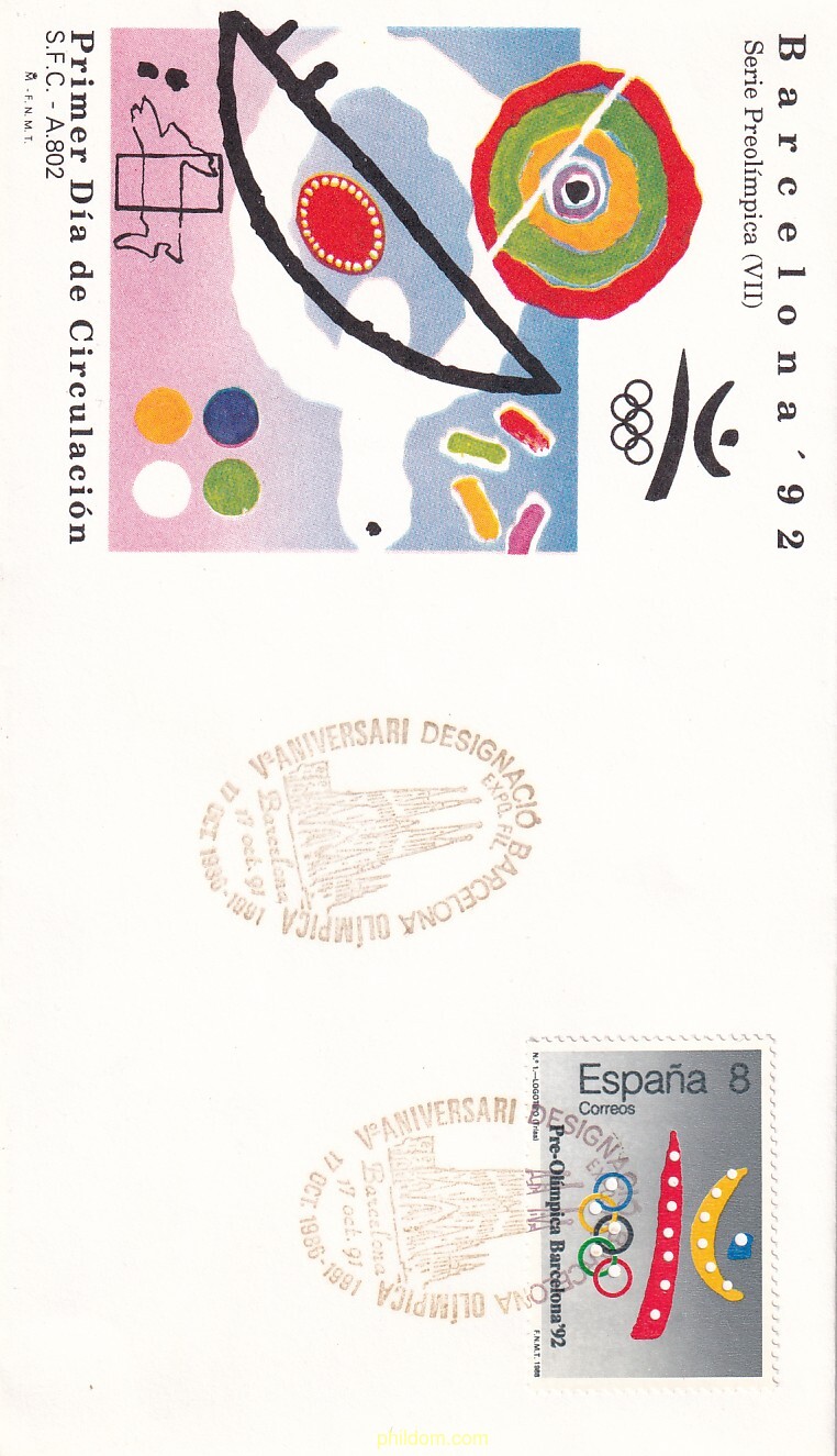 25 JUEGOS OLIMPICOS VERANO BARCELONA 1992