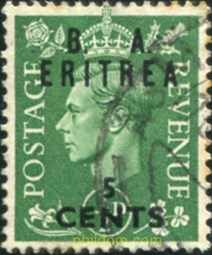 ERITREA ITALIANA OCUPACION BRITANICA