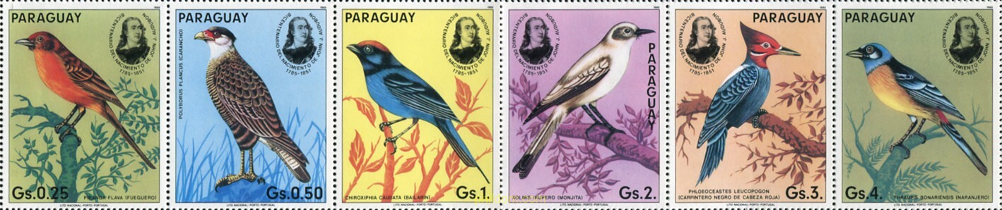 BICENTENARIO DEL NACIMIENTO DEL ORNITOLOGO J.J. AUDUBON