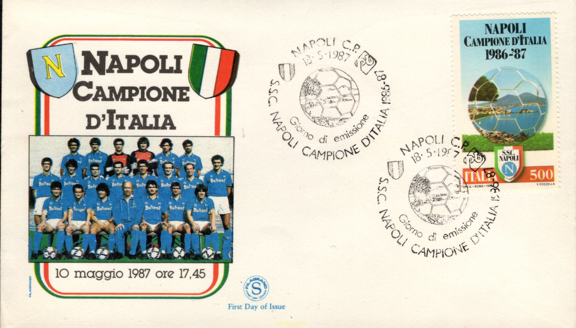 NAPOLES CAMPEON DE ITALIA DE FUTBOL