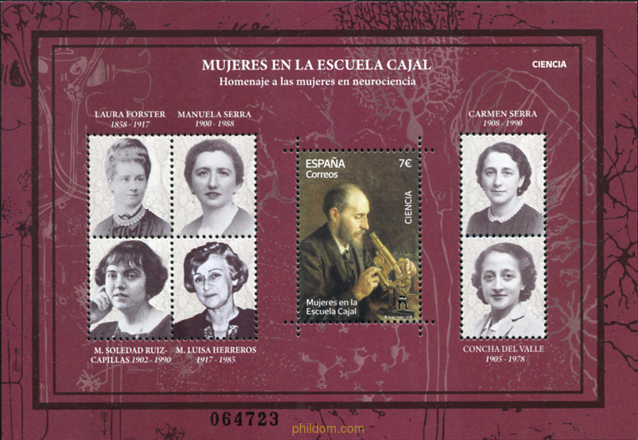 CIENCIA. MUJERES EN LA ESCUELA CAJAL.