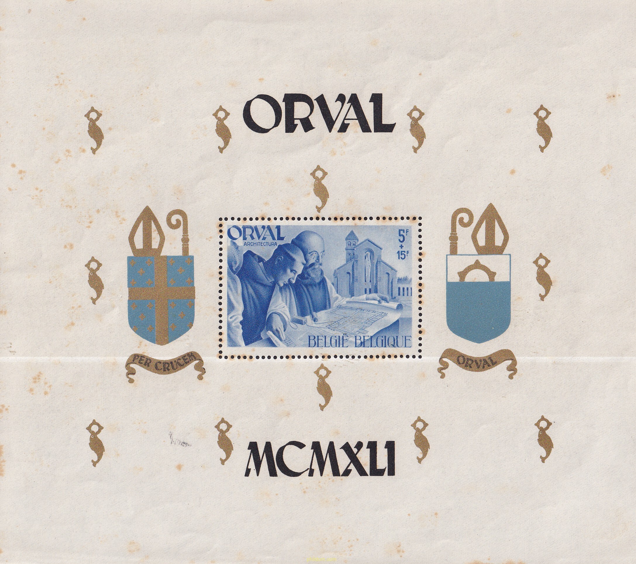 PRO RECONSTRUCCION DE LA BASILICA DE ORVAL