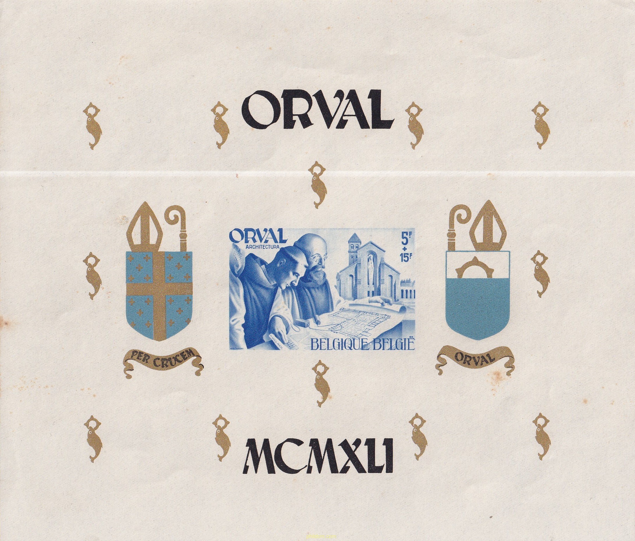 PRO RECONSTRUCCION DE LA BASILICA DE ORVAL