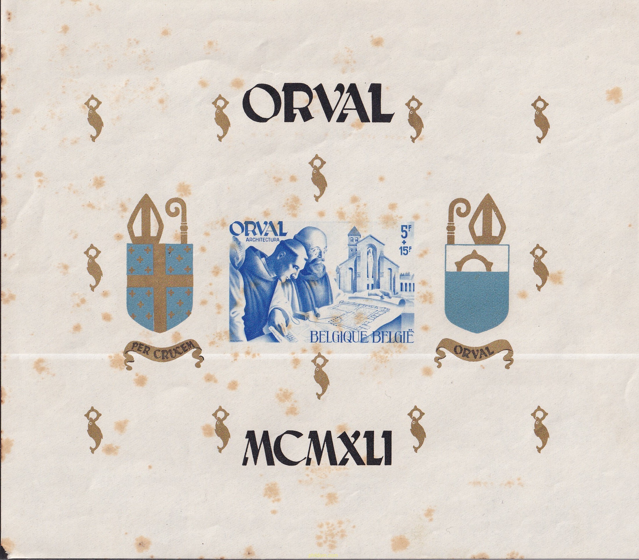 PRO RECONSTRUCCION DE LA BASILICA DE ORVAL