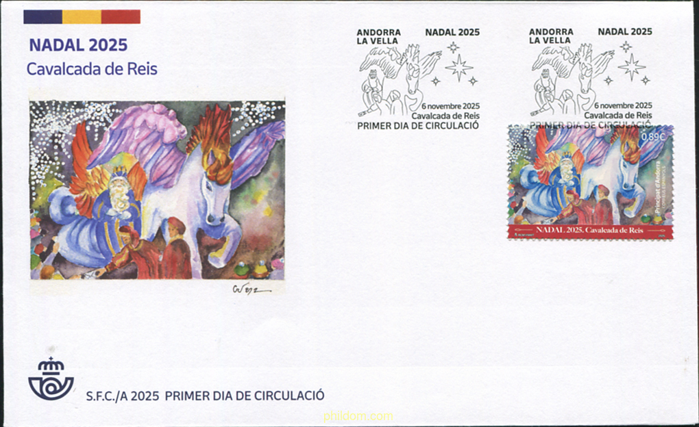 NAVIDAD - CABALGATA DE LOS REYES MAGOS EN ANDORRA LA VELLA Y ESCALDES-ENGORDANY