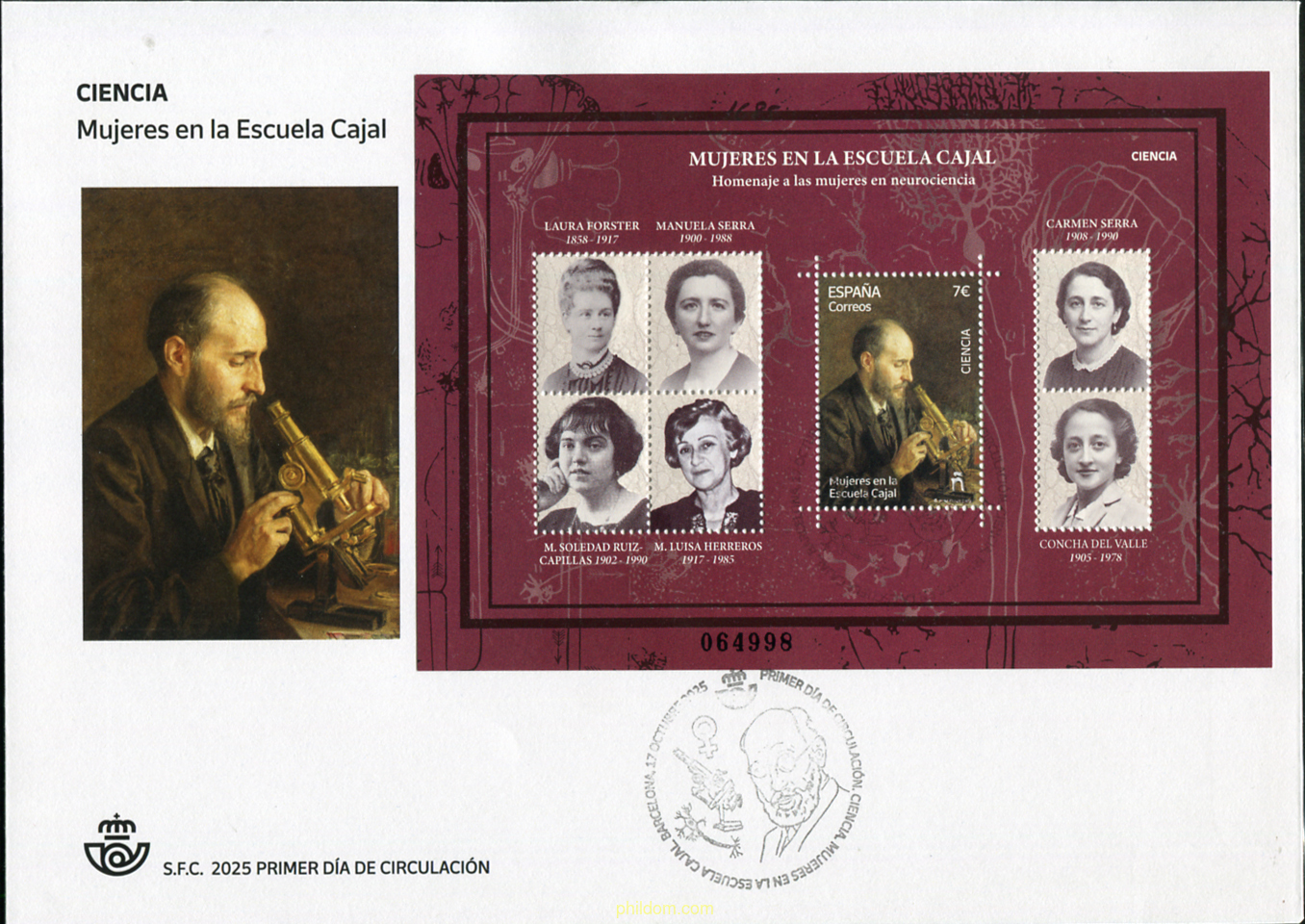 CIENCIA. MUJERES EN LA ESCUELA CAJAL.