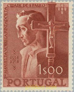 4 CENTENARIO DE LA FUNDACION DE LA VILLA DE SAO PAULO POR PERE MANUEL DA NOBREGA