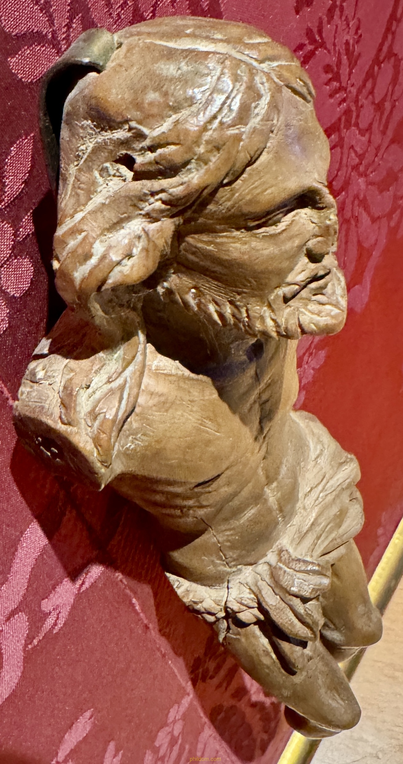 SANTO CRISTO - ANTIGUA TALLA DE MADERA 24 cm