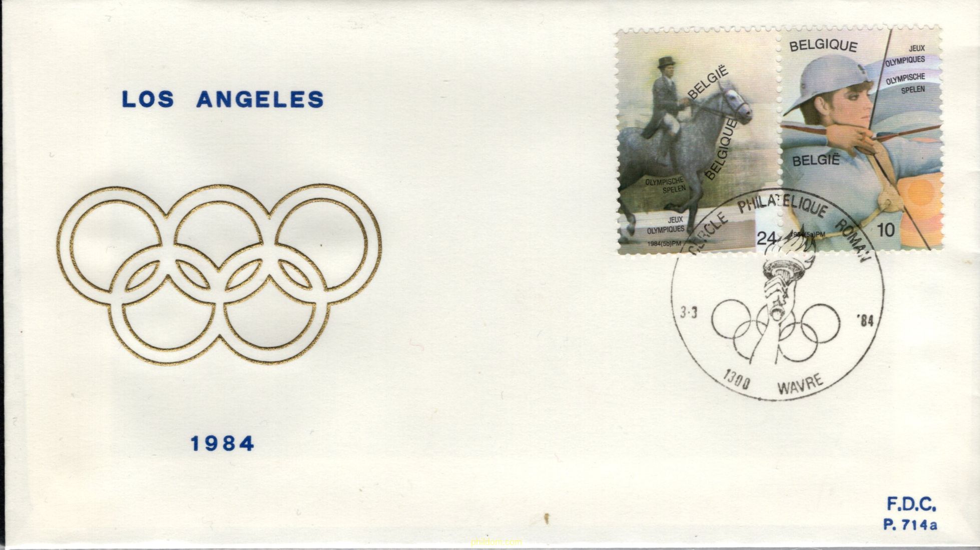 23 JUEGOS OLIMPICOS VERANO LOS ANGELES 1984