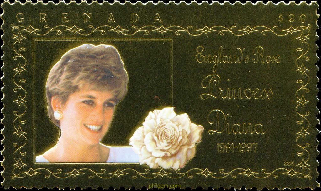 EN RECUERDO DE DIANA PRINCESA DE GALES