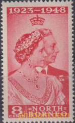 BODAS DE PLATA DEL REY JORGE VI Y LA REINA ELISABETH