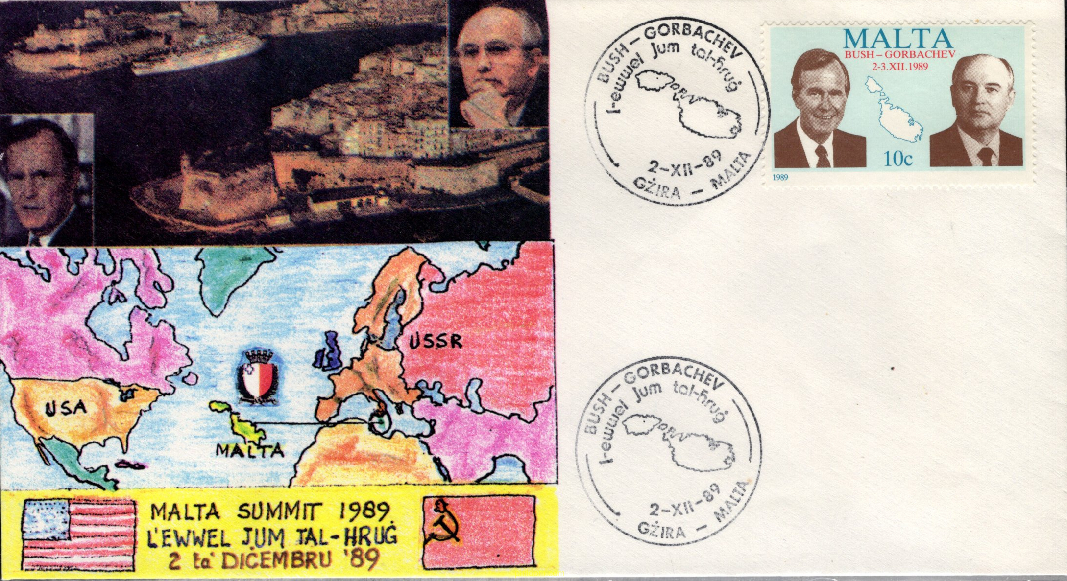 ENCUENTRO AMERICANO-SOVIETICO A MALTA