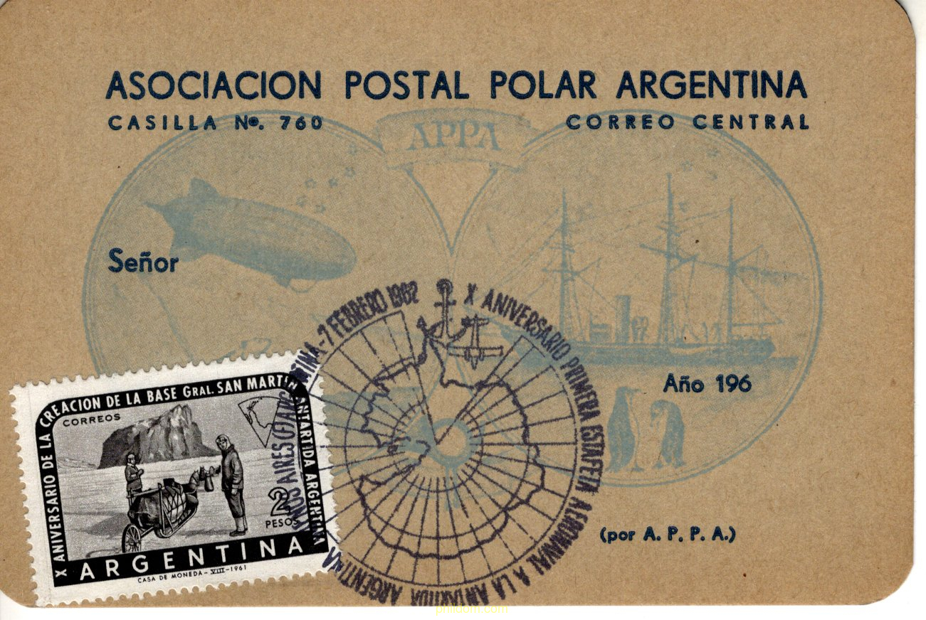 10 ANIVERSARIO DE LA BASE GENERAL SAN MARTIN EN LA ANTARTIDA