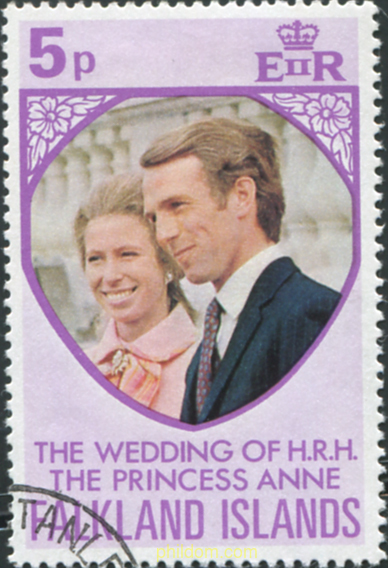 BODA DE LA PRINCESA ANA Y EL CAPITAN MARK PHILLIPS