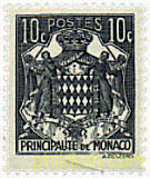ESCUDO, VISTAS DEL PRINCIPADO Y LUIS II