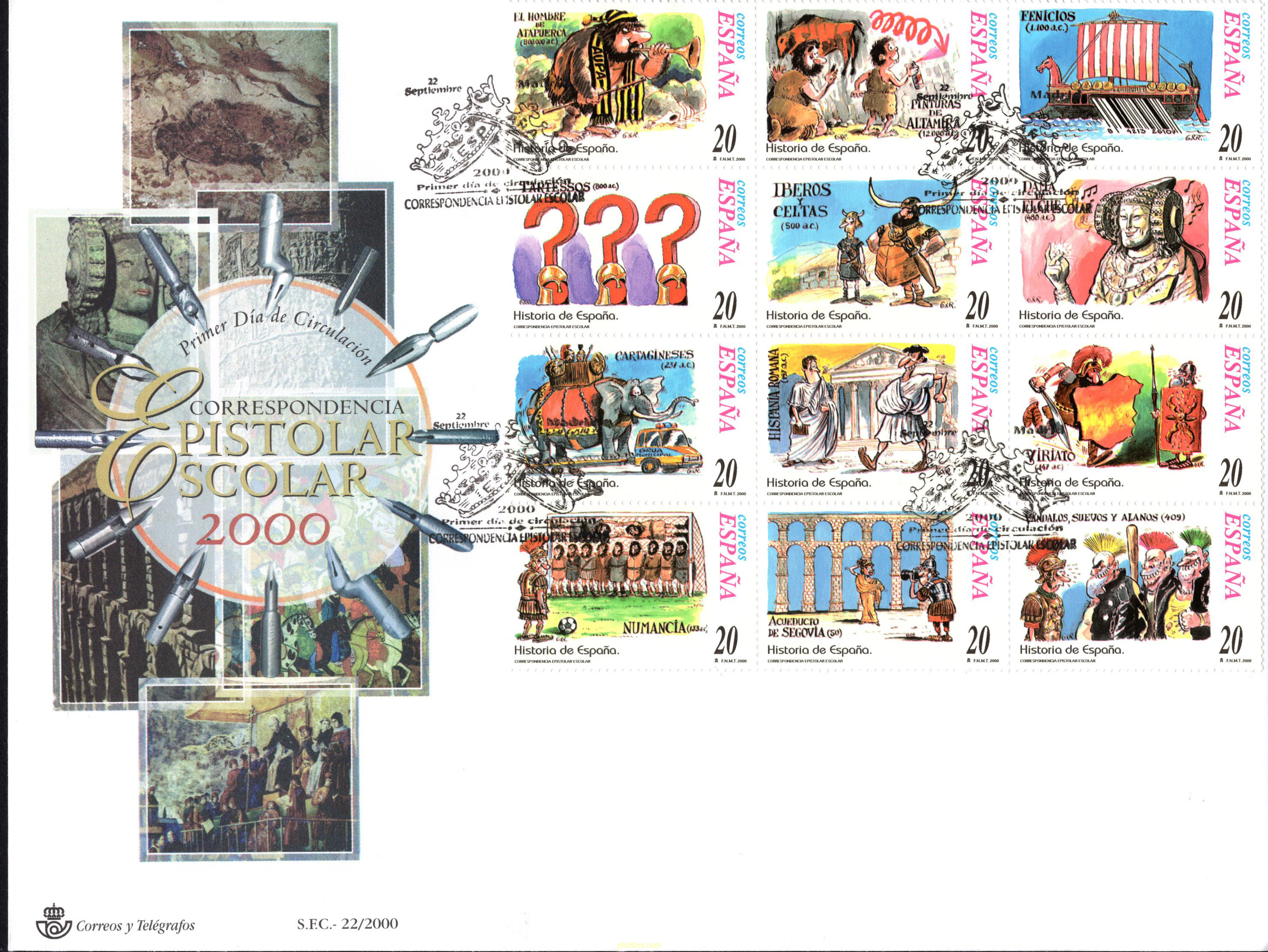 CORRESPONDENCIA EPISTOLAR ESCOLAR