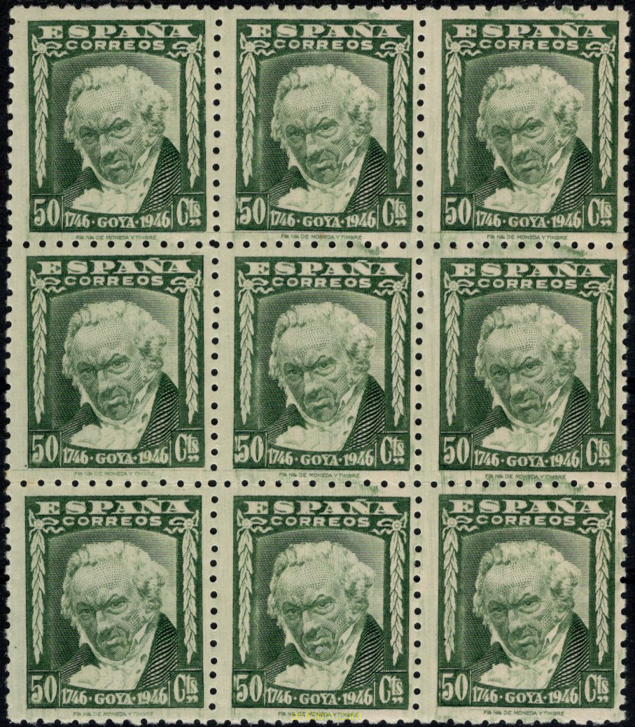 2 CENTENARIO DEL NACIMINETO DE GOYA