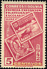 PRIMERA EXPOSICION FILATELICA ESCOLAR