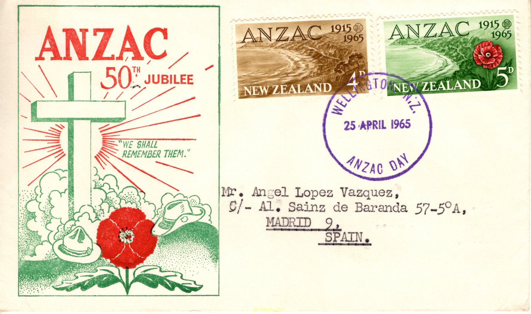 50 ANIVERSARIO DE LA LLEGADA DE LAS TROPAS ANZAC A EUROPA