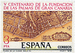 5 CENTENARIO DE LA FUNDACION DE LAS PALMAS DE GRAN CANARIAS