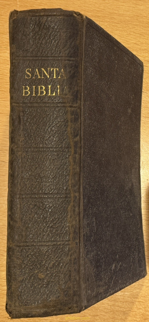SANTA BIBLIA SOCIEDAD BIBLICA TRINITARIA ANTIGUA VERSION CIPRIANO VALERA