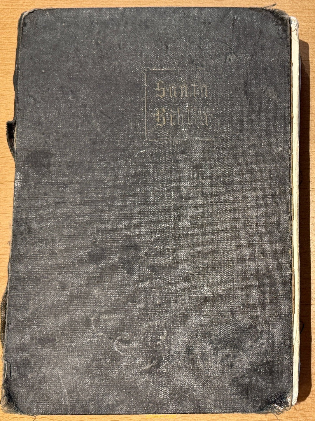 SANTA BIBLIA REVISADA POR CIPRIANO VALERA 1932