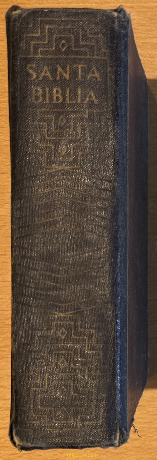 SANTA BIBLIA SOCIEDADES BIBLICAS EN AMERICA LATINA - ANTIGUA VERSION CIPRIANO VALERA 1960