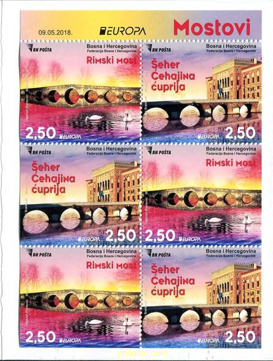 EUROPA CEPT 2018 - PUENTES