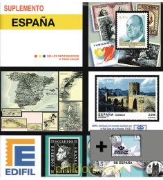 Supl.Edifil 2011 España Parcial montado 2ª MANO