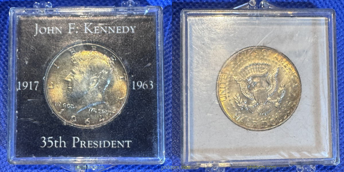 ESTADOS UNIDOS HALF DOLLAR 1964 KENNEDY