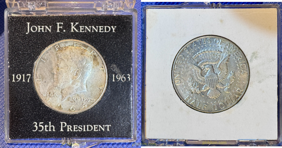 ESTADOS UNIDOS HALF DOLLAR 1964 KENNEDY