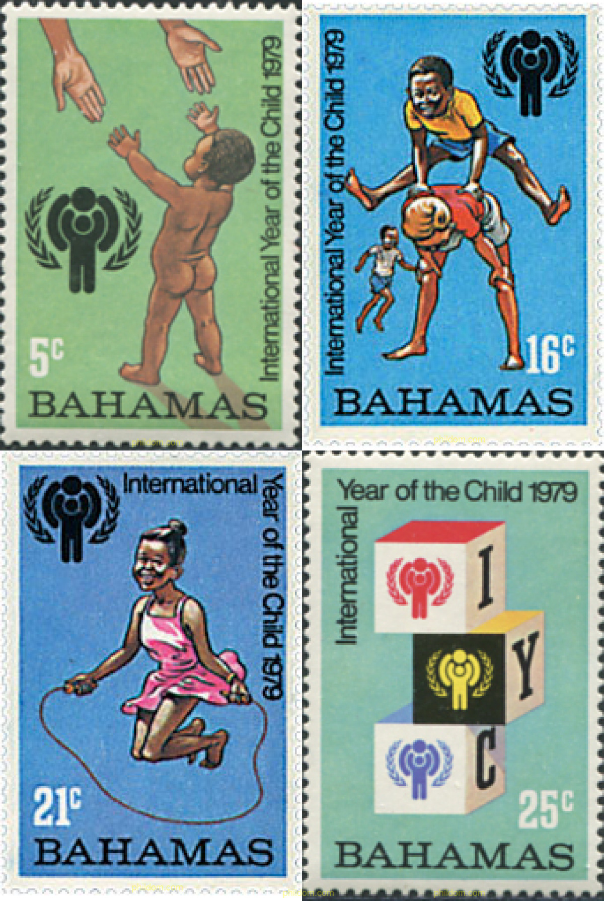 47444 MNH BAHAMAS 1979 AÑO INTERNACIONAL DE LA JUVENTUD