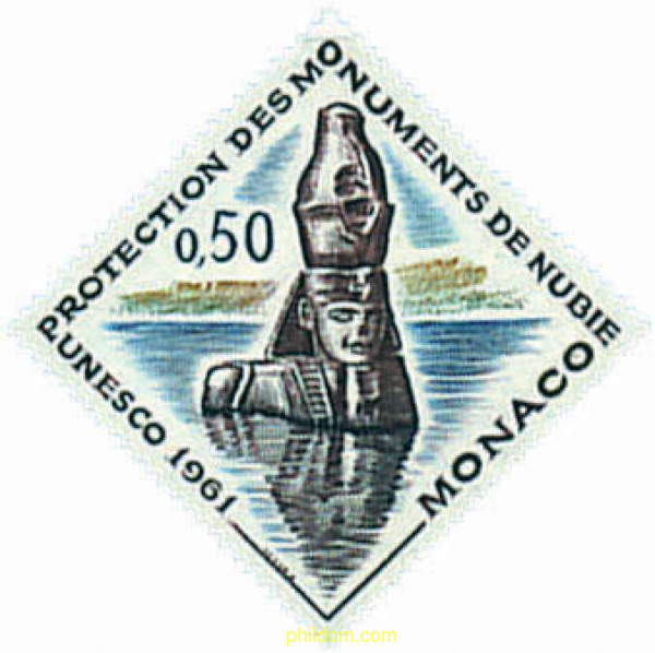 UNESCO. PROTECCION DE LOS MONUMENTOS DEL NUBIA